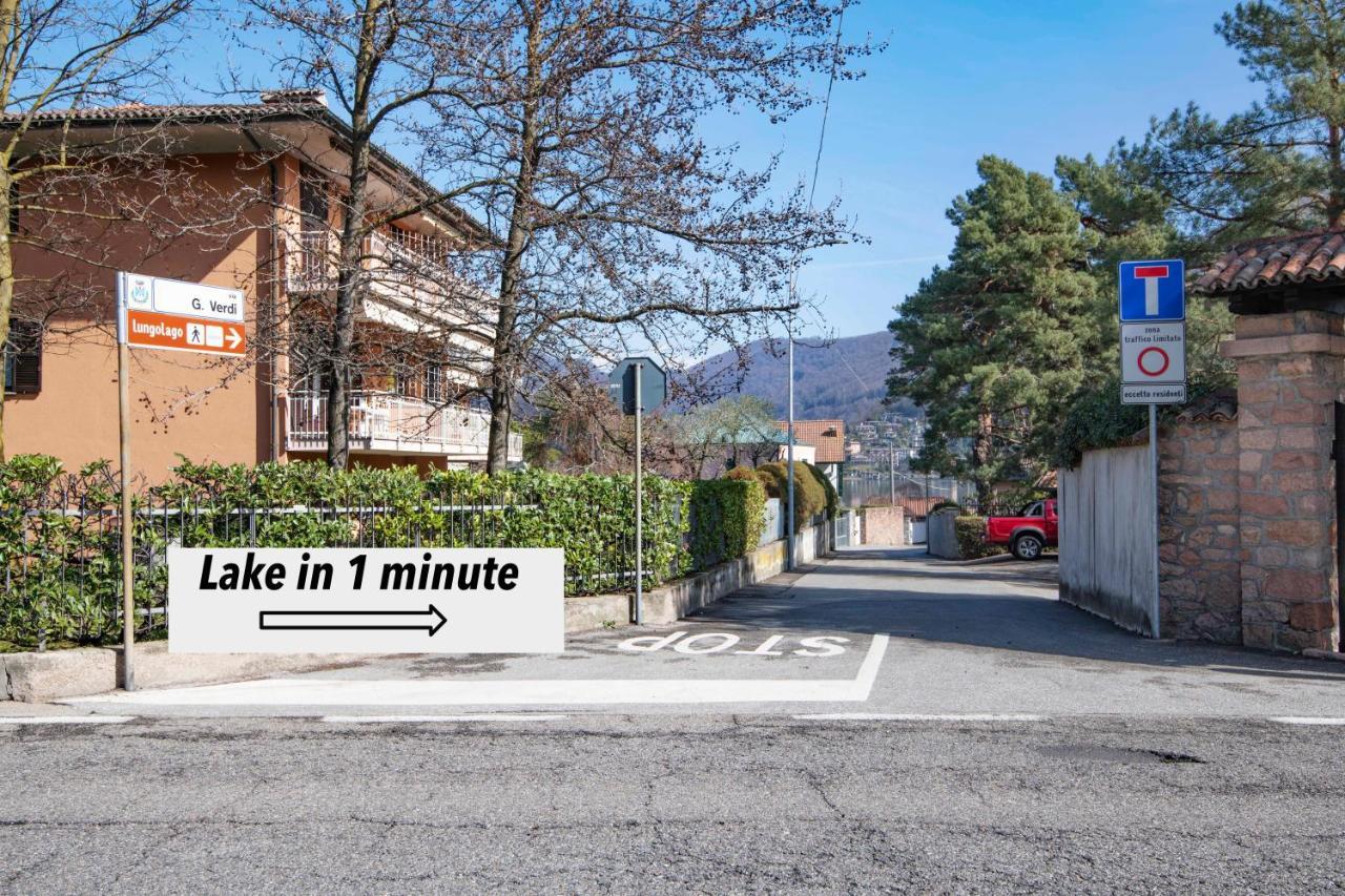 Zara House - Lake And Pet Friendly Brusimpiano Экстерьер фото